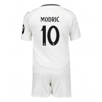 Real Madrid Luka Modric #10 Replica Home Minikit 2024-25 Short Sleeve (+ pants)